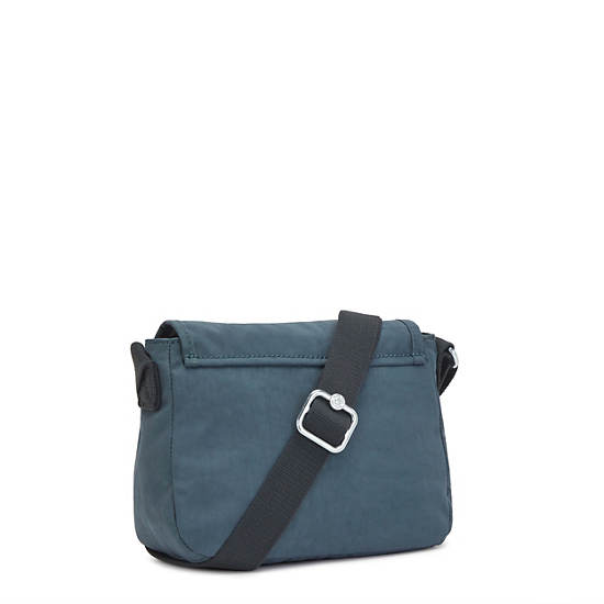 Sac Mini Kipling Sabian Crossbody Bleu Marine Grise | FR 1874CT